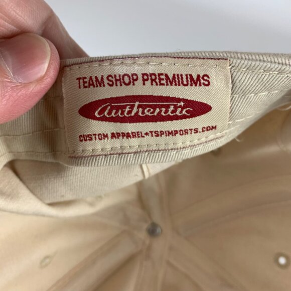 Arizona Diamondbacks MLB Beige Team Shop Premiums Relaxed Fit Strapback Hat - Picture 5 of 5